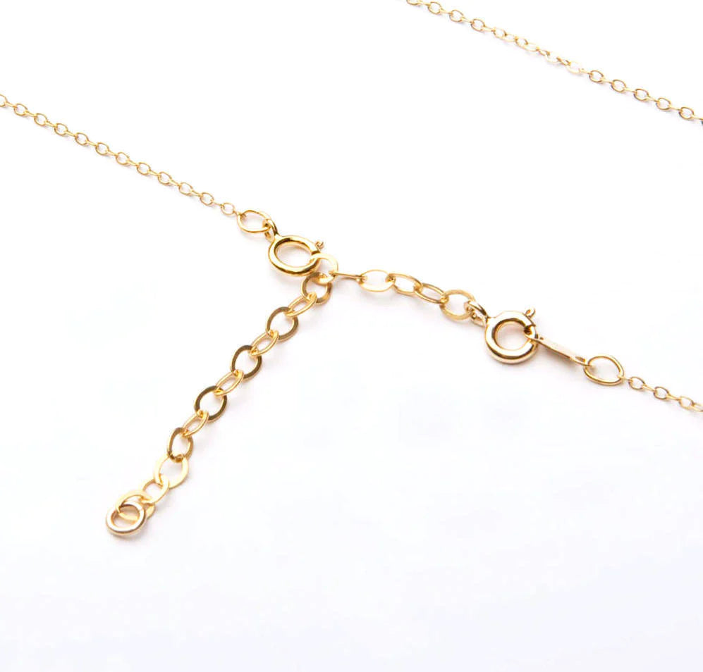 Gold filled 2025 necklace extender