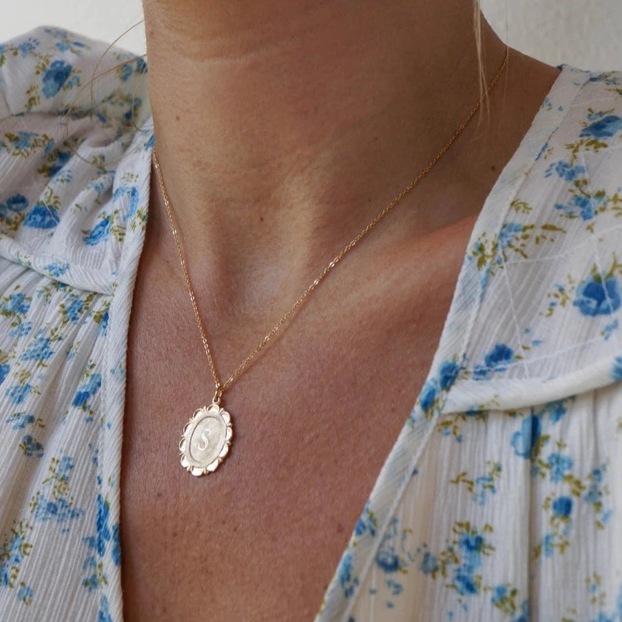 Celine necklace letter online